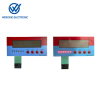 LED Membrane Switch Illumination Tactile Keypad Keyboard with Metal Domes for Telecommunication Equipment