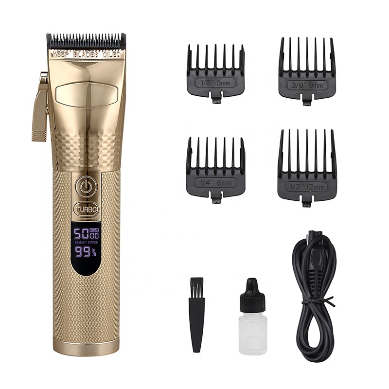 Factory Outlets Cordless Groomer Kit Precision Waterproof Trimmer Stainless Steel Blade Balding Hair Clipper