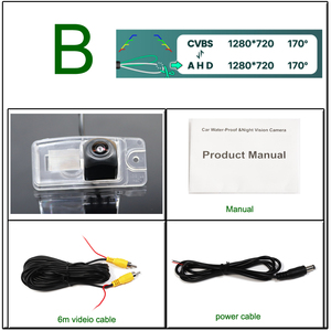 Caméra de recul de voiture 170 degrés AHD 1080P pour Nissan Rogue X-Trail T32 Altima Sentra <span class=keywords><strong>Skyline</strong></span> Murano Z50 Z51 Z52 - Product Image 3