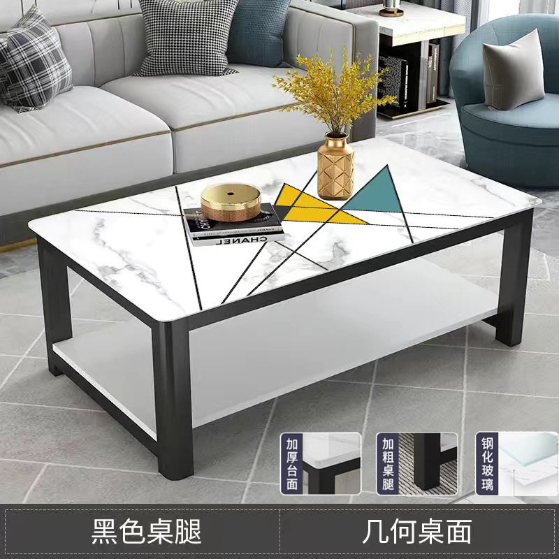 Pata geométrica de acero al carbono blanco y negro, blanca -- Dongxu