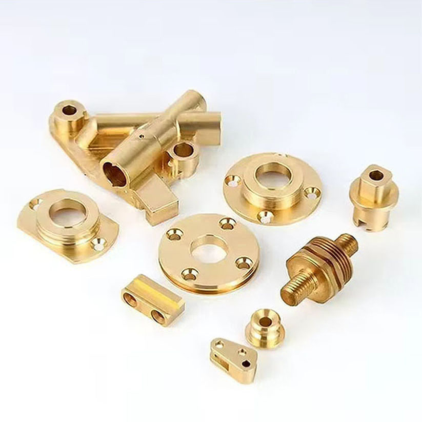 Customized Multi-axis CNC Pipe Hardware Brass Parts Aluminum Stainless Steel Parts Precision Service CNC Machining Turning
