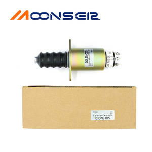 Vanne solénoïde SA-4752-12 DC 12V pour arrêt du moteur diesel, pièces d'excavatrice Cummins - Product Image 4