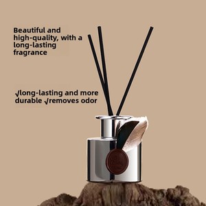 Difusor de Aromaterapia de Ratán Plateado de Lujo, Estilo Europeo, con Aceite Aromático Ligero y sin Humo para el Hogar - Product Image 3