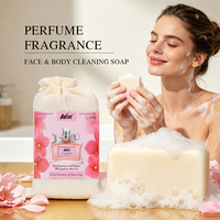 Savon Solide Parfumé NARY 250G Bio Naturel Vente en Gros Blanchissant Nettoyant Corps Peau Hydratant Doux Savon Artisanal pour Femme