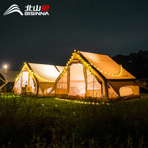 Beishanlang Inflatable Tent 400x300x200mm Single Layer 6-8 Person Waterproof Outdoor Camping Gear - Product Image 2