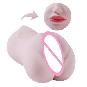 <span class=keywords><strong>2025</strong></span> Hot Sale Herren TPE Männlicher Mastur bator Cup 3-in-1 Realistische Taschen muschi Künstliche Muschi Vagina Anal Deep Throat Sexspielzeug für - Product Image 5