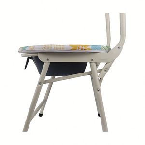 Thép không gỉ Nhà vệ sinh ghế hộ gia đình di chuyển nhà vệ sinh với commode, nhà vệ sinh, phòng tắm, gấp ghế tắm - Product Image 2