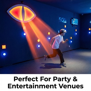 Sala giochi interattiva con pulsanti per sfide nel parco divertimenti: attiva il <span class=keywords><strong>gioco</strong></span> interattivo Occhio del Diavolo - Product Image 2