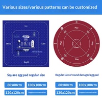 Tapis de table de mahjong en terre de diatomée de qualité supérieure, isolant thermique, insonorisant, lavable, antidérapant, coussin pour les soirées de jeux en famille