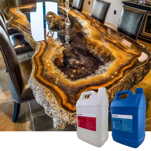 Không độc hại nhựa <span class=keywords><strong>Epoxy</strong></span> tinh thể rõ ràng 3:1 nhựa <span class=keywords><strong>Epoxy</strong></span> chất làm cứng nhựa <span class=keywords><strong>Epoxy</strong></span> giá rẻ cho bàn gỗ làm - Product Image 1