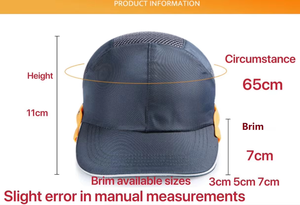 خوذة أمان ذكية مضادة للصدمات معتمدة من CE، قبعة واقية قابلة للتنفس ومضادة للصدمات - Product Image 3