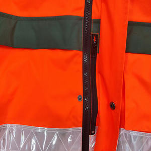 Tùy Chỉnh <span class=keywords><strong>Hi</strong></span> <span class=keywords><strong>VIS</strong></span> Phản Quang An Toàn Mùa Đông Áo Khoác Không Thấm Nước Chất Liệu Polyester Cho Các Hoạt Động Ngoài Trời Biểu Tượng Tùy Chỉnh Hỗ Trợ - Product Image 4