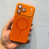 Casing HP BAILI Factory Populer, Model IP 17PM, Magnetik AG Biru dan Merah Tua untuk OPPO Realme C71/C53/C51