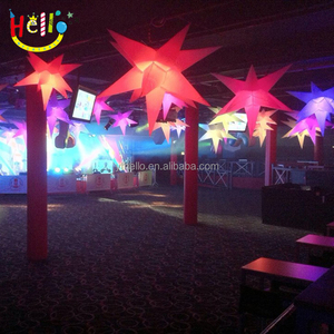 Fascinantes Luces LED Decorativas para Fiestas Navideñas al Aire Libre, Estrella Inflable - Product Image 3