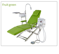 Fauteuil dentaire flexible Sinole, fauteuil dentaire portable, fauteuil dentaire pliable, configuration haut de gamme avec crachoir