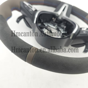 พวงมาลัยหนัง Alcantara สำหรับรถยนต์ BMW ซีรีส์ 5 รุ่น F30 F10 F32 F90 F80 F82 F87 ขายส่งสินค้าใหม่ - Product Image 6