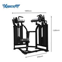 Équipement de fitness professionnel, machine d'entraînement des biceps isolaux, usage commercial en salle de sport