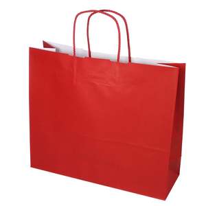 Shopper di carta Reflex reale con manico in cotone rigido, 40 cm + 12 cm x 36 cm - Product Image 2