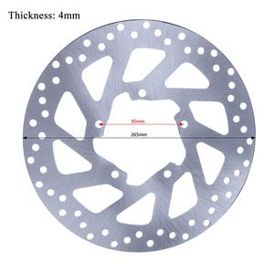 <span class=keywords><strong>Precio</strong></span> de fábrica, placa de disco de freno de Rotor delantero de 265mm para Yamaha FZ16 FZ150 <span class=keywords><strong>FZ</strong></span> 16 FAZER FZS <span class=keywords><strong>150</strong></span> YZF R15, disco de freno de motocicleta - Product Image 2
