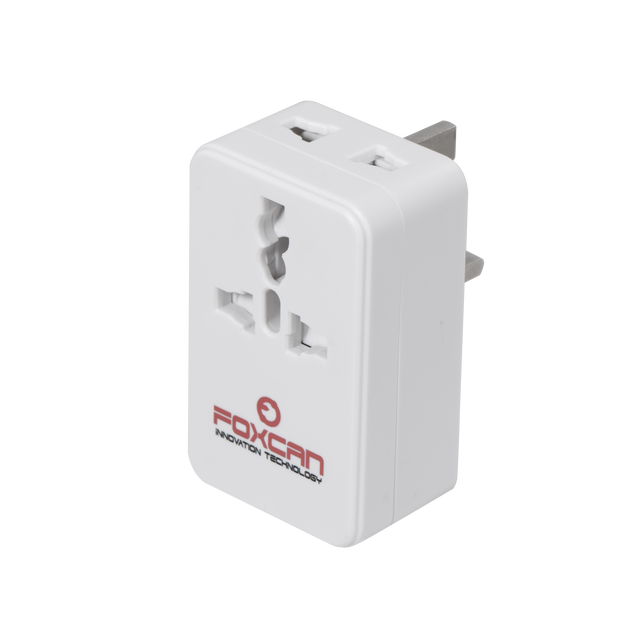 Factory Wholesale Type B Plug Socket Adapter 3 Pin Grounded USA Canada Travel Converter for Wall Laptop Camera Use Electrical