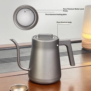 Bollitore Elettrico Professionale per Caffè e Latte, con Temperatura Costante, Isolamento Termico, Beccuccio Fine per Infusione, Teiera con Garanzia - Product Image 1