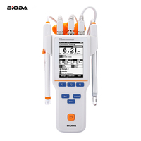 Analyseur de qualité de l'eau portable multiparamètres PH/EC/ISE/ORP/Conductivité/TDS/Salinité/Oxygène dissous/Température