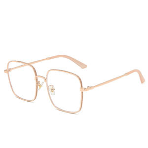 Monturas de Gafas Cuadradas Qianai Medianas con Protección Anti Luz Azul para Mujer, Lentes Ópticas con Pedrería - Product Image 4
