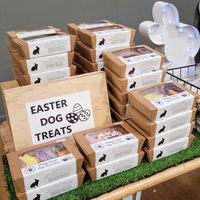 Emballage de boîte en papier Unique, 10 pièces, pour la salade, le dessert et les bonbons, boîte à biscuits biodégradables, kraft