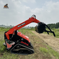 Kubota 25PS Power Bison Mach XC1100 Mini-Kompaktlader, Komplett mit Kompaktlader-Anbaugeräten