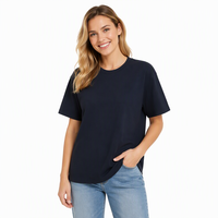 Fabricant de T-shirts en gros – T-shirts vierges unisexes en coton 300 GSM épais pour hommes et femmes, grandes tailles, livraison rapide