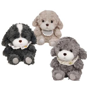 Jouet en peluche Kawaii Fluffy Puppy Dog Custom Made Stuffed Lamb Bernese Mountain Dog Toy - Product Image 1