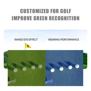 Anlorr-gafas de sol con protección UV para exteriores, accesorios de Golf, <span class=keywords><strong>lentes</strong></span> azules informales - Product Image 4