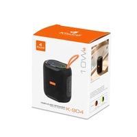 Haut-parleur portable d'extérieur sans fil 5W, batterie 1800mAh, lumière RGB, lecture carte TF, OEM disponible et vente en gros de haut-parleurs