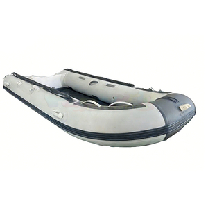 Bateau pneumatique pliable, barco inflable, kayak, bateau pneumatique en PVC Hypalon avec plancher gonflable, bateau ponton de pêche gonflable - Product Image 6