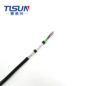 Approved Sheathed PVC Shielded 8Core AL Foil 28AWG UL2464 Cable