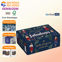 Caja de Regalo Magnética de Primera Calidad con Logotipo Estampado en Caliente, Caja Rígida de Cartón de Lujo para Regalos de Chocolate, Dulces y Alimentos, de Fábrica