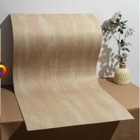 Panneau de béton de ciment Mcm Panneaux de revêtement intérieur souple Mur extérieur Pierre artificielle flexible Panneau mural en travertin Mcm