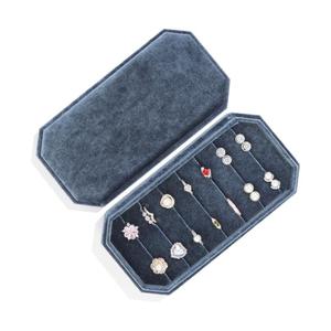 Advanced Newest Ring Jewelry <b>Storage</b> Case Soft Velvet Material Customized Color & Logo KPP Brand 20.5x10.5x5.2cm - Product Image 4