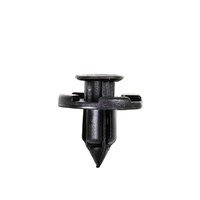 Attache universelle pour pare-chocs USAI, clip en nylon pour voiture, clip en plastique, rétention à poussée, rivet plat pour carrosserie automobile, accessoires pour voitures