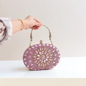 Bolso de Mano de Fiesta con Pedrería Brillante para Mujer, Estilo 2026, Clásico, para Eventos y Cenas - Product Image 2