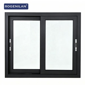 Fenêtres coulissantes en aluminium à rupture de pont thermique Rogenilan pour maison, bureau, ventilation moderne, fenêtre coulissante extérieure - Product Image 2