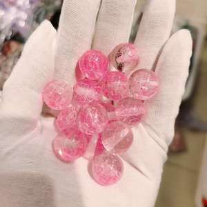 Cuentas Espaciadoras Redondas de Acrílico Esmerilado de 16 mm para Bolígrafos - Product Image 5