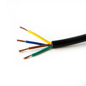 Câble d'alimentation flexible à âme en cuivre RVV2*1.5 à double cœur, isolé en PVC, construction de bâtiments, conducteur toronné, ROHS pour PE - Product Image 2