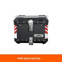 Boîte à bagages arrière en alliage d'aluminium LOBOO pour C400X/C400GT et porte-bagages arrière