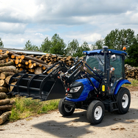 Tracteur agricole de haute qualité, robuste, de grande puissance, 4x4, 4 roues motrices, 100 ch, 120 ch, de type supérieur