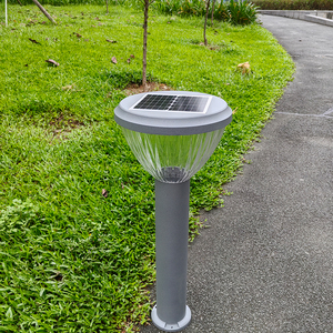 Lámpara Solar LED de Jardín de 80CM con Cuerpo de Aluminio, Resistente al Agua IP65, 3 Temperaturas de Color, Recargable, Iluminación de 360° - Product Image 1