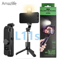 Amazlife — trépied 3 en 1, tige de Selfie Flexible et légère, pour téléphone portable, nouveau