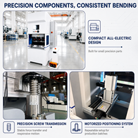 Presse plieuse CNC électrique monoplace de 12 tonnes, 600 mm de haute précision, pour le pliage de tôles de petites pièces