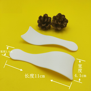 <span class=keywords><strong>Spatule</strong></span> à crème dépilatoire en plastique, pour épilation des poils, cosmétique, petite boule - Product Image 4