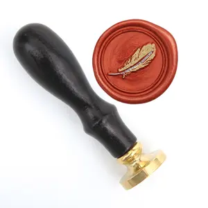 Nhà Máy Cổ Điển Cá Nhân Hoá Tùy Chỉnh Biểu Tượng Của Bạn Con Dấu Sáp Con Dấu - Product Image 4